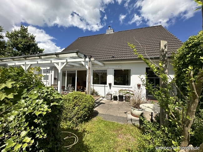 Gartenansicht Einfamilienhaus Heikendorf