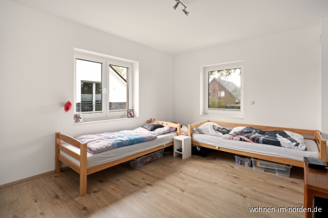 Ein weiteres Kinderzimmer im Obergeschoss Einfamilienhaus Horst (Holstein)