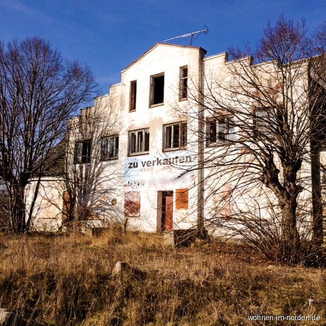 Am Lancken Gutshof Front Sassnitz Wohngrundstck 