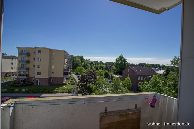 Loggia Essdiele Etagenwohnung Kiel Elmschenhagen