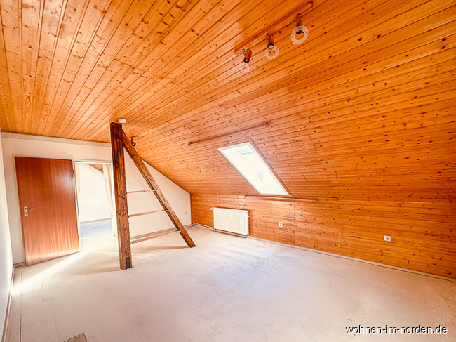 Zusatzraum 20 qm Maisonettewohnung Kiel / Friedrichsort