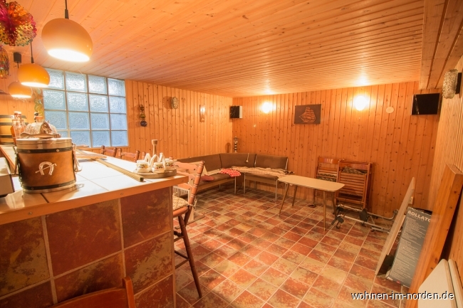 Partyraum Keller Einfamilienhaus Laboe