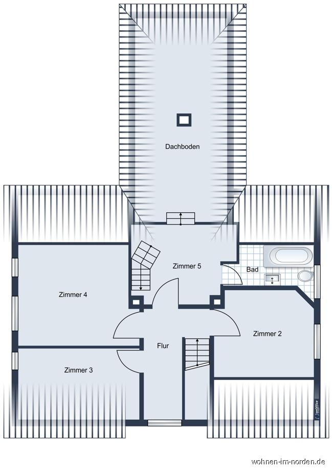Obergeschoss Einfamilienhaus Rendsburg