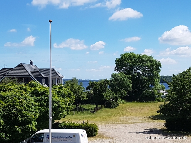 Seeblick aus dem Fenster Doppelhaushlfte Dersau