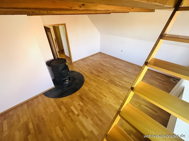 Treppe zum Schlafboden Einfamilienhaus Blumenthal