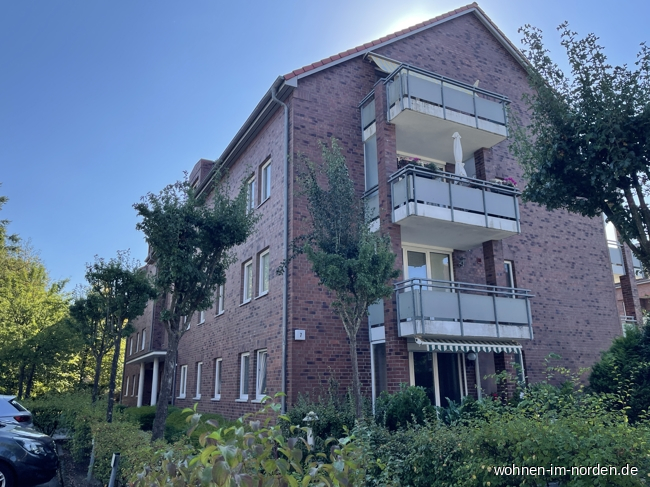 Giebelseite Etagenwohnung Bordesholm