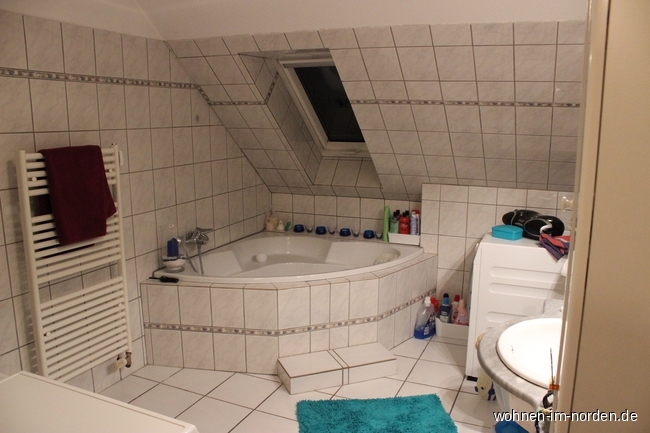 Bad oben Maisonettewohnung Heikendorf