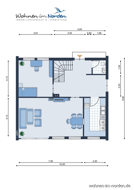 Erdgeschoss Einfamilienhaus Heikendorf