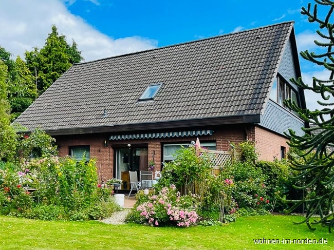 Gartenansicht Einfamilienhaus Flintbek / Kleinflintbek