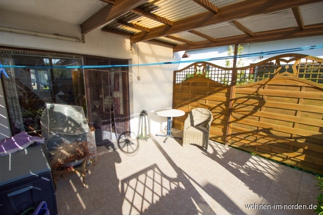 berdachte Terrasse Einfamilienhaus Laboe