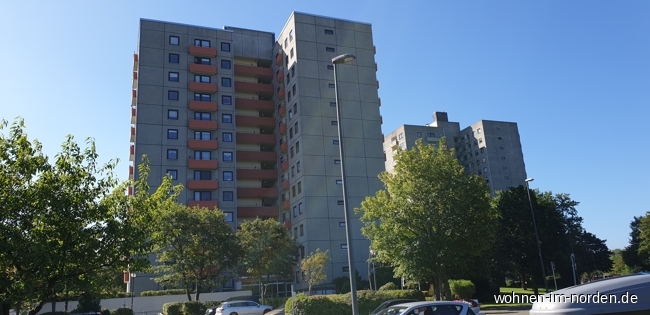Nordansicht Etagenwohnung Kiel / Schilksee