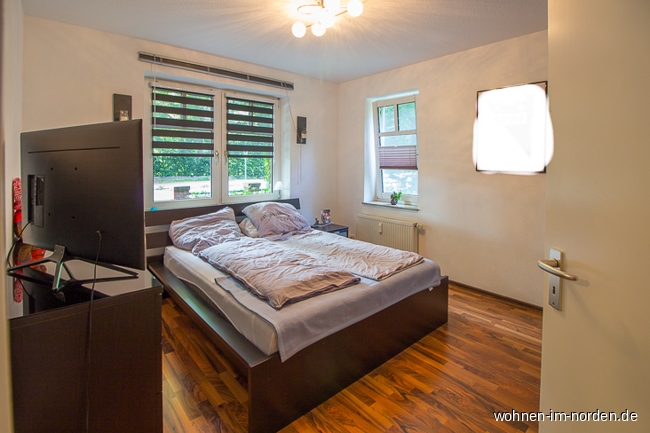 Schlafzimmer Erdgeschosswohnung Molfsee