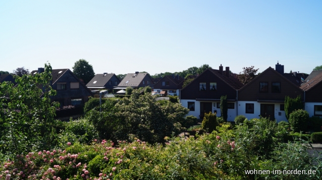 Blick vom Balkon Reihenmittelhaus Horst (Holstein)