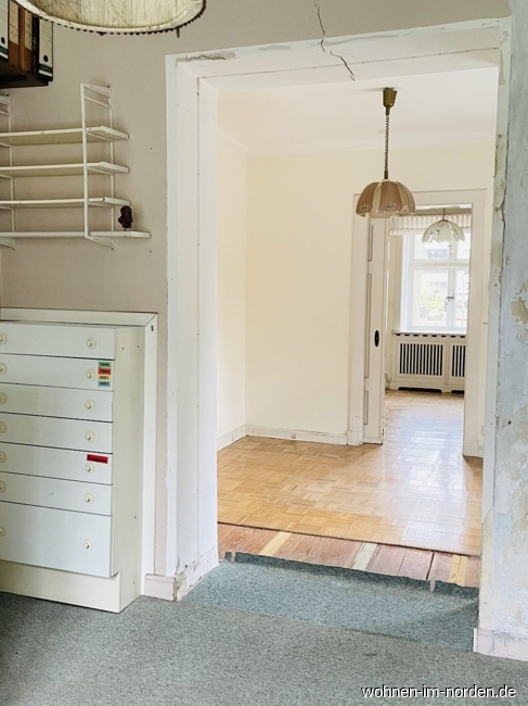 Verbindung zwischen den Zimmern Villa Hamburg / Lokstedt
