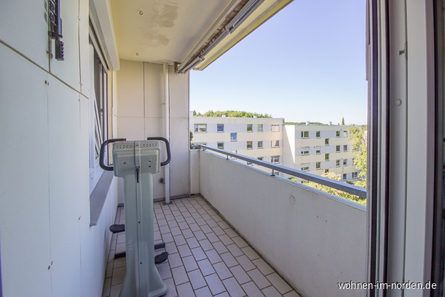 Loggia WZ Etagenwohnung Kiel Elmschenhagen