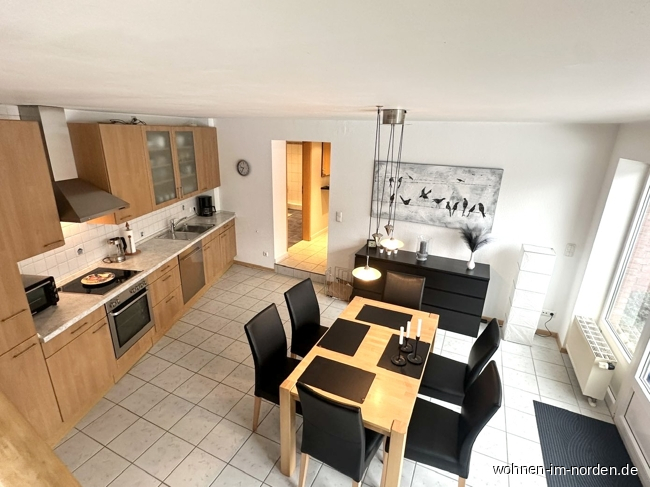 Wohnk�che Untergeschoss Einfamilienhaus Molfsee