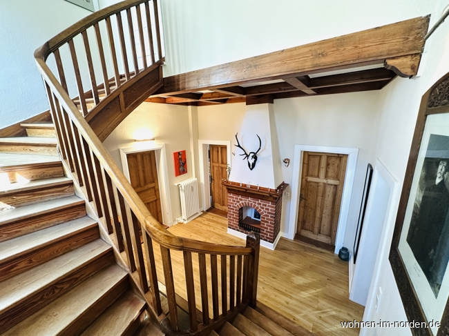 Treppe Villa Kiel / Hassee