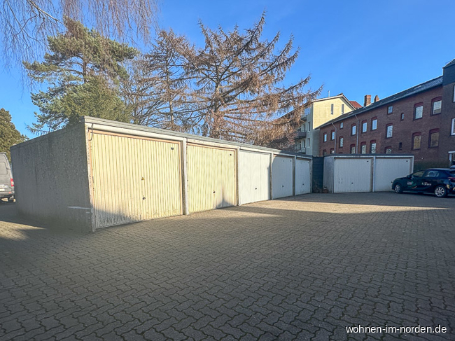 Garage ganz links Maisonettewohnung Kiel / Friedrichsort