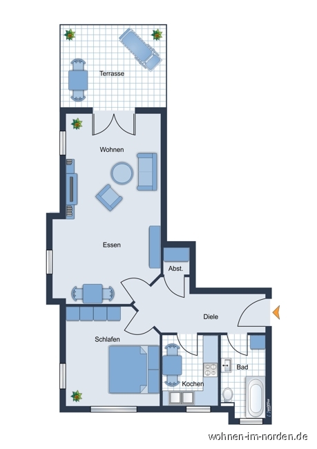  Erdgeschosswohnung Molfsee