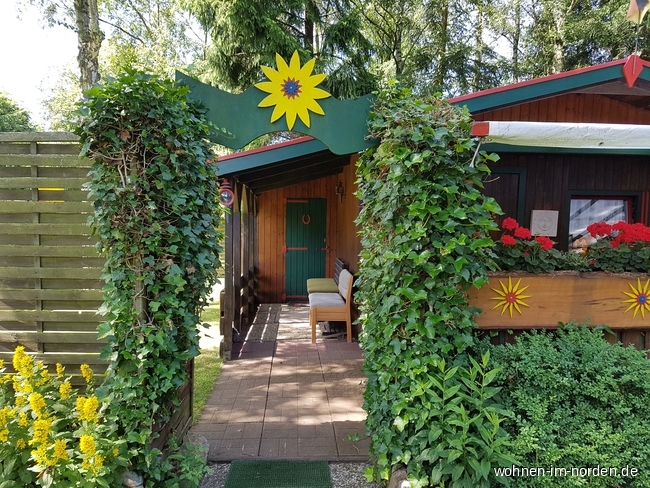 Holzhaus mit Nebenraum Freizeitgrundstck Kiel