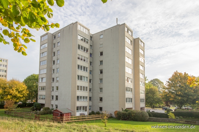 Rckansicht Erdgeschosswohnung Kiel