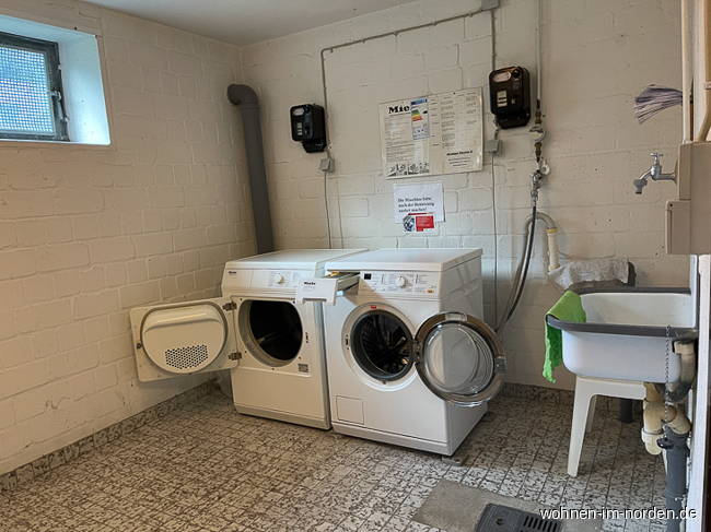 Waschkeller Dachgeschosswohnung Kiel / Pries