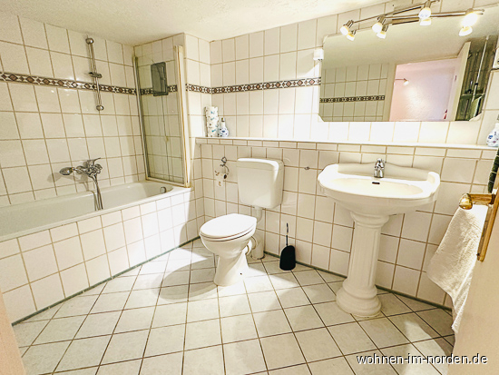 Bad im Keller Reihenmittelhaus Kiel