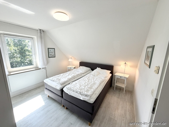 Schlafzimmer Maisonettewohnung Sch�nberg (Holstein) / Sch�nberger Strand