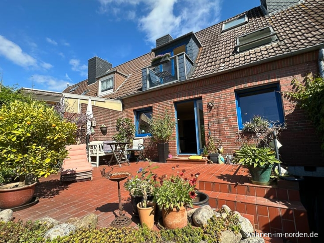 Terrasse Reihenhaus Kiel / Holtenau