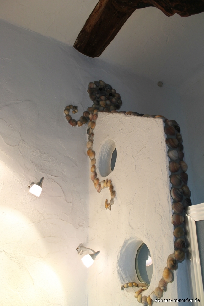 Verzierung im Bad Resthof Honigsee