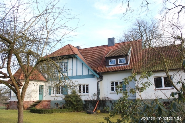Rckansicht Villa Schretstaken
