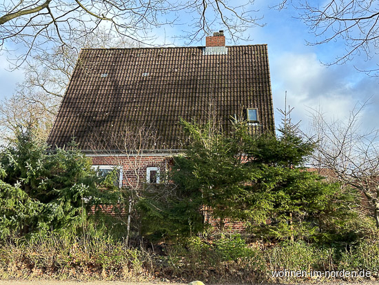 Straenansicht Einfamilienhaus Mnkeberg