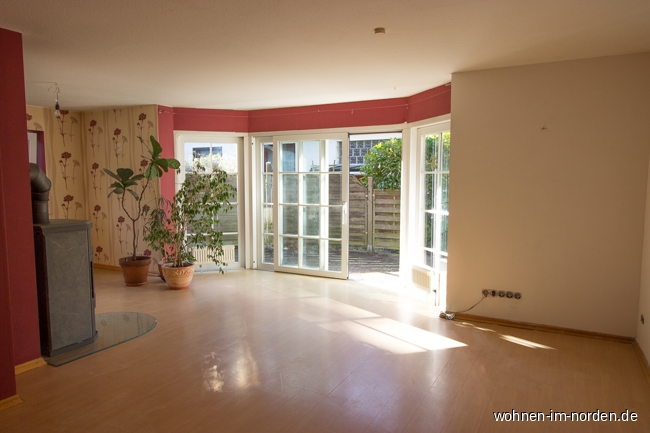 Wohnzimmer Einfamilienhaus Kiel / Hassee