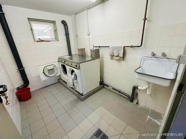 Waschraum Keller Dachgeschosswohnung Bordesholm