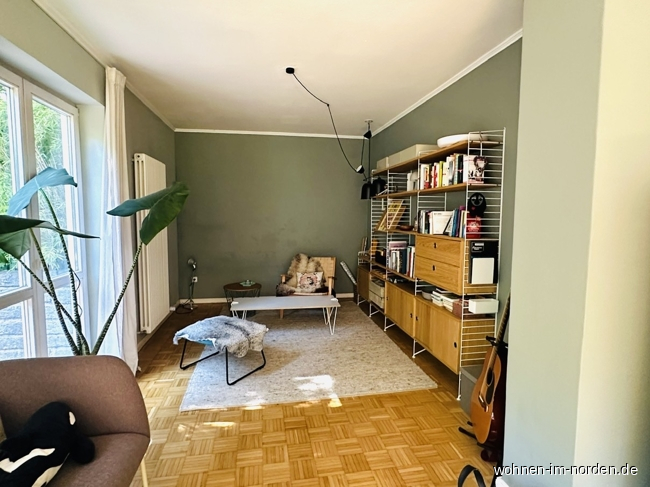 hinteres Wohnzimmer Einfamilienhaus Molfsee