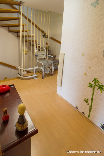 Flur 1. OG Reihenmittelhaus Kiel