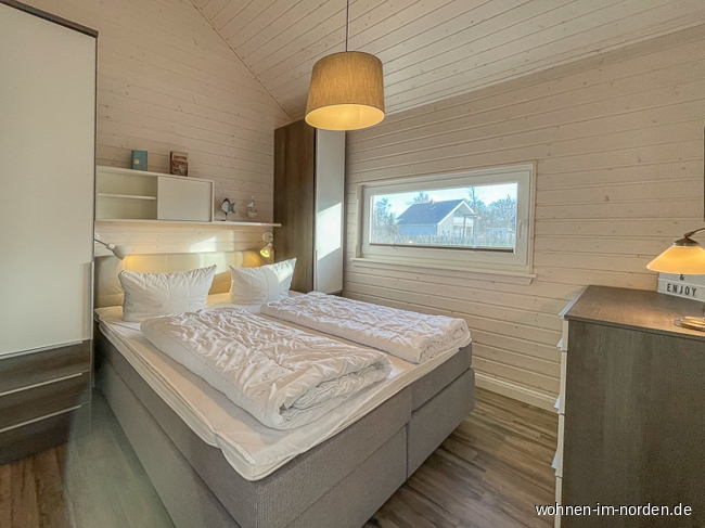 Schlafzimmer 1 Ferienhaus Schnberg (Holstein) / Holm