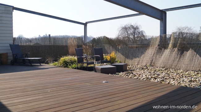 Dachterrasse fr Sonnenliebhaber Dachgeschosswohnung Barmstedt