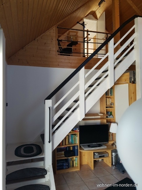 Holztreppe Ferienhaus Schnberg (Holstein) / Kalifornien