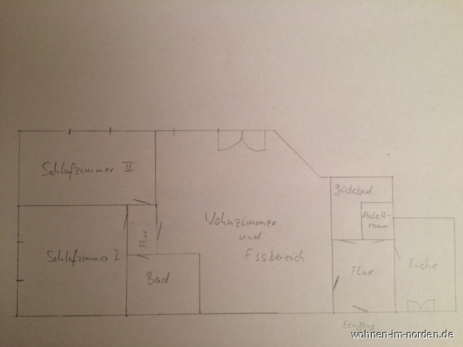  Erdgeschosswohnung Hamburg / Blankenese