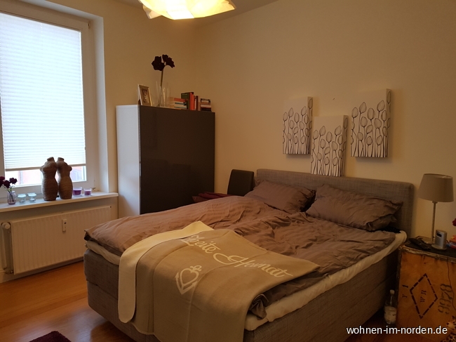Schlafzimmer Etagenwohnung Kiel / Wik