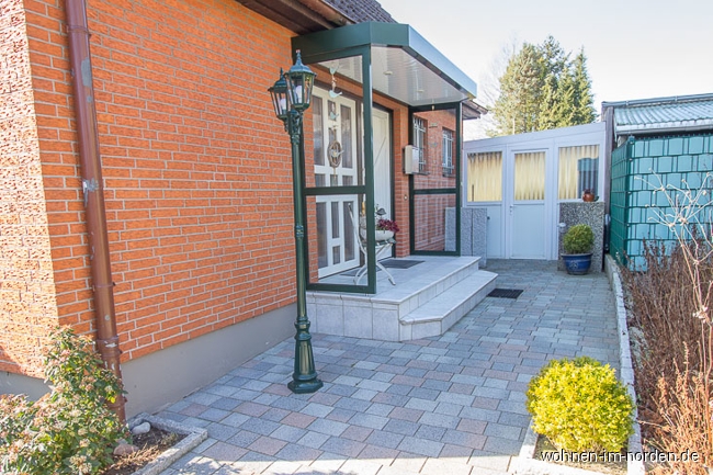 Eingang Einfamilienhaus Kiel / Wellingdorf