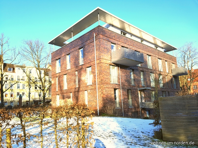 Auenansicht Etagenwohnung Kiel