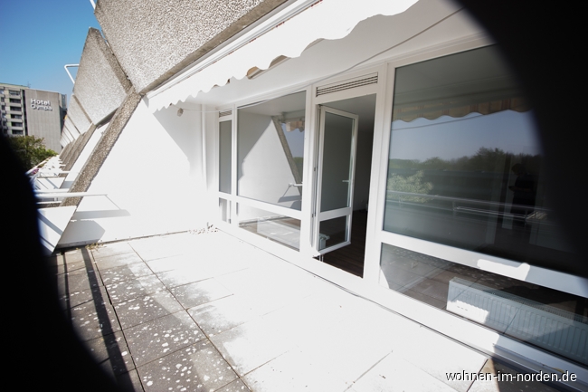 Balkon Etagenwohnung Kiel / Schilksee