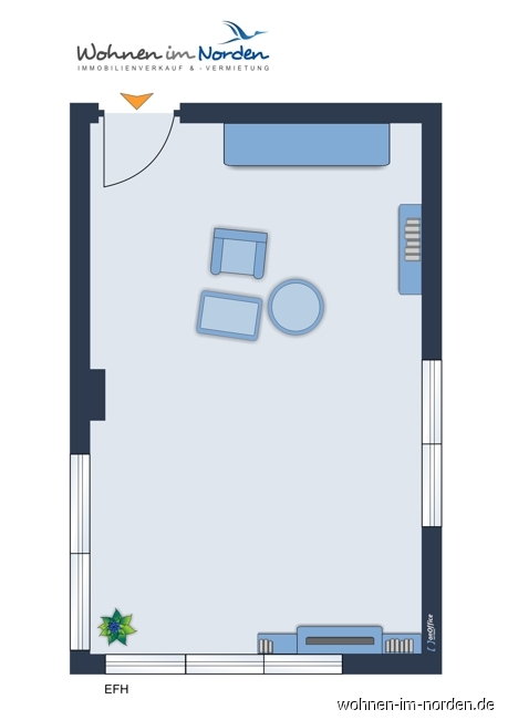 Dachgeschoss Reihenmittelhaus Kiel / Schilksee