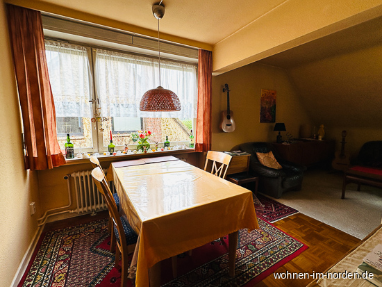 Esszimmer Obergeschoss Zweifamilienhaus Hamburg
