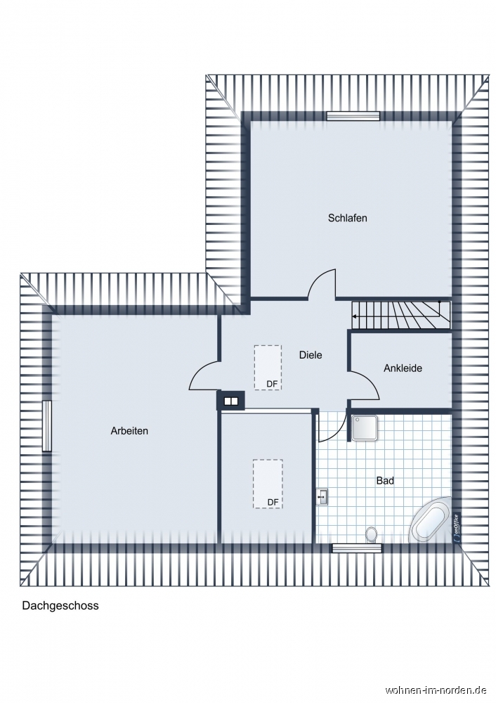 Obergeschoss Einfamilienhaus Nettelsee