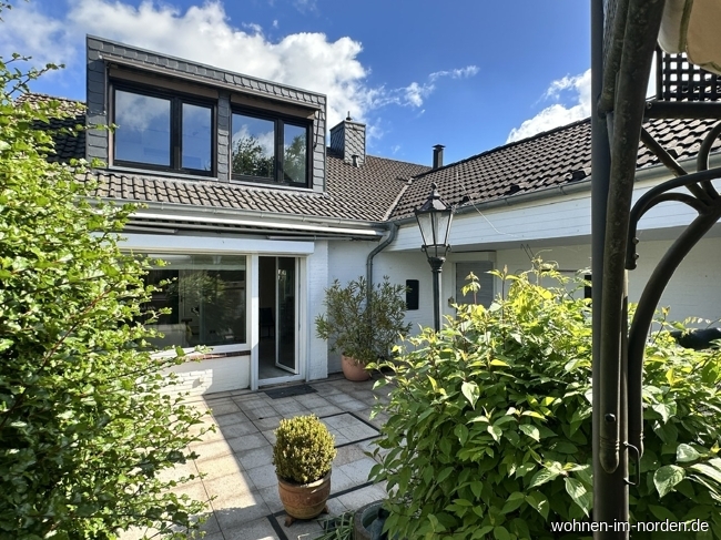 Atrium-Terrasse Einfamilienhaus Altenholz