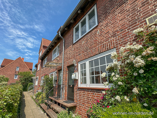 Vorderansicht Reihenmittelhaus Kiel