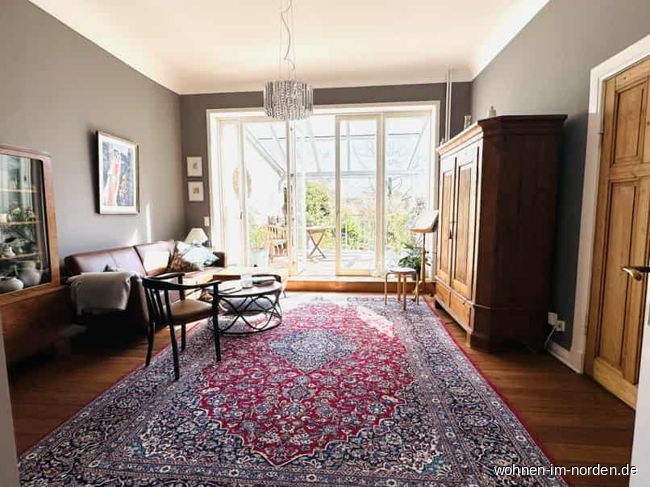 Wohnzimmer Villa Kiel / Hassee